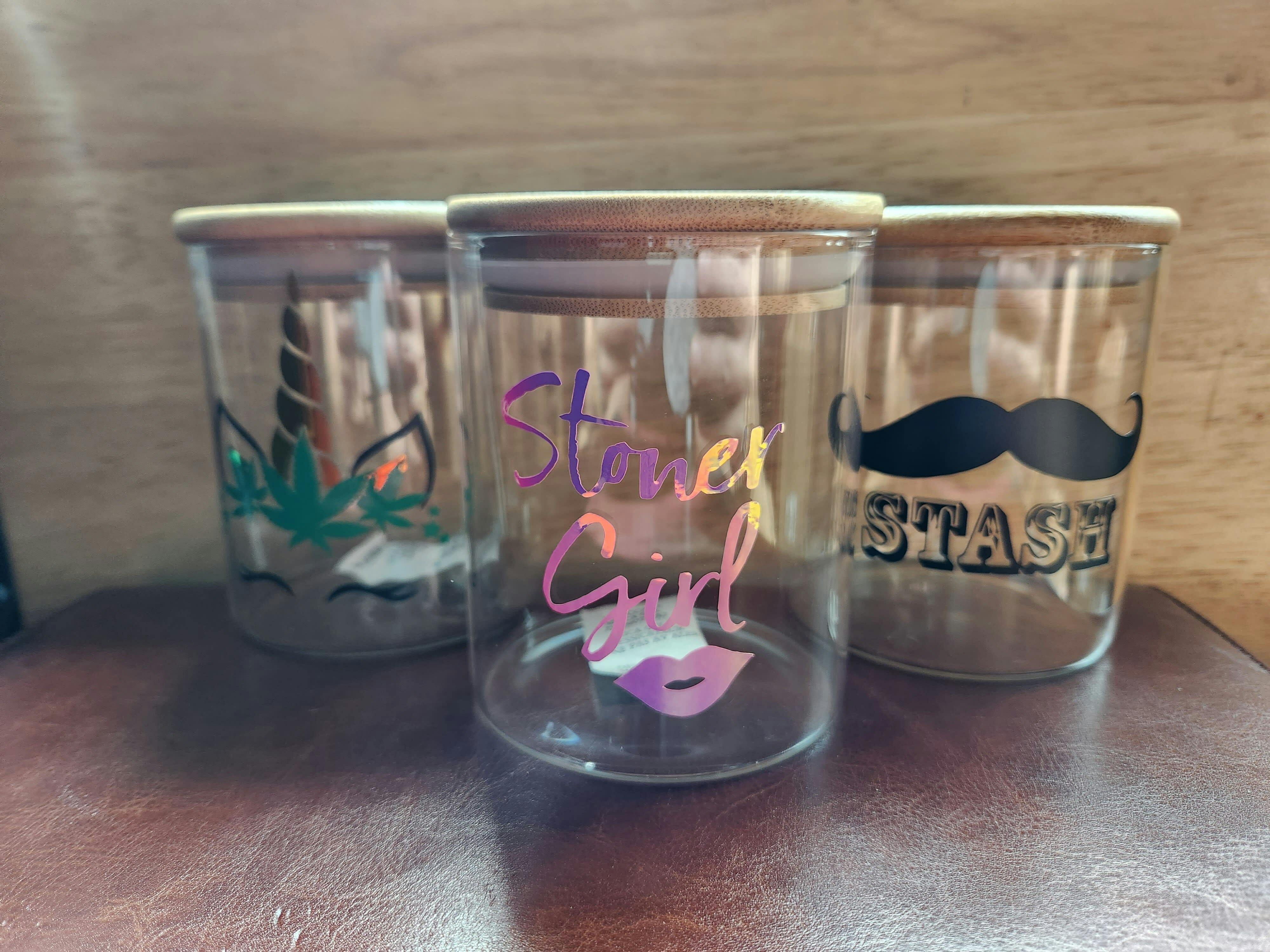 Small Art Stash Jar