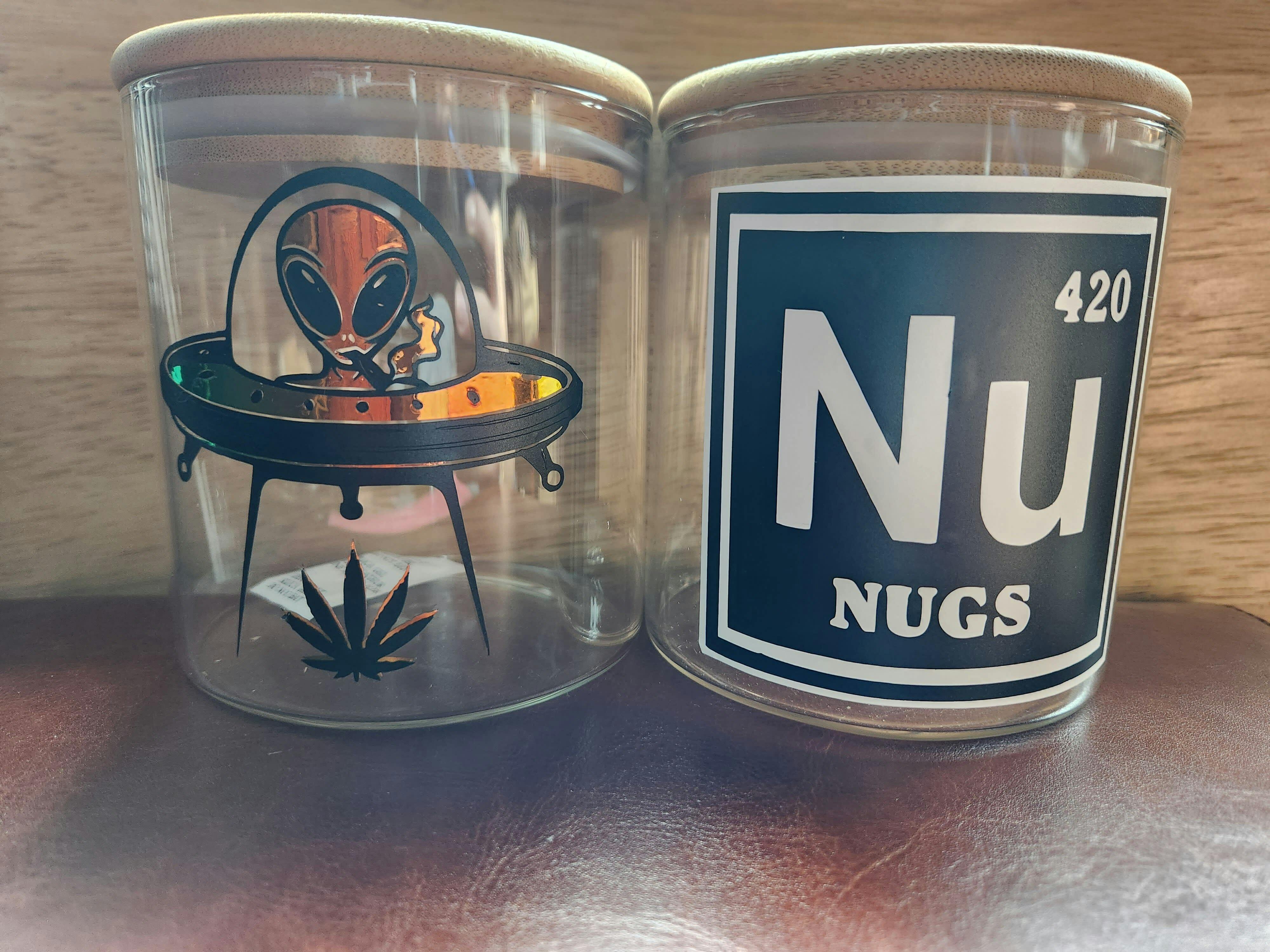 Large Art Stash Jar