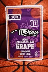 Team Dime - Grape Gummies 100mg