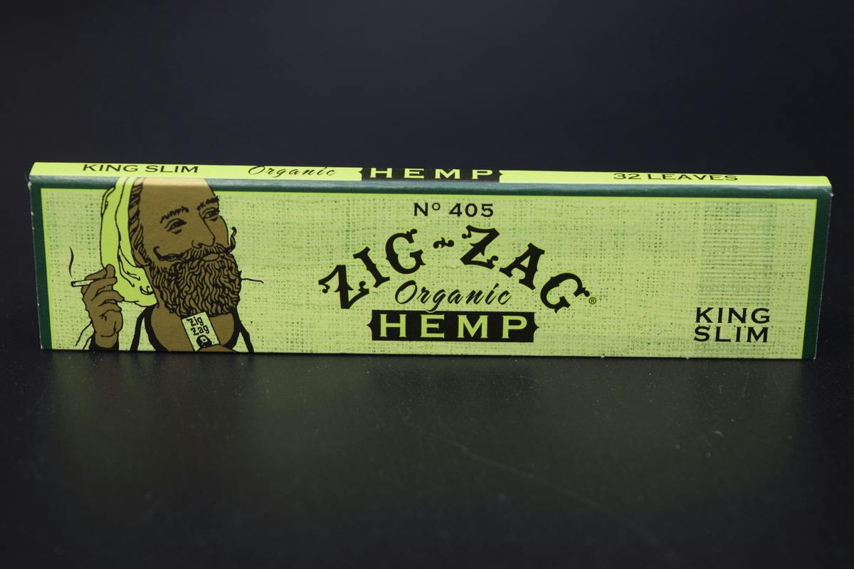 ZIG ZAG ORGANIC HEMP ROLLING PAPERS KING SIZE