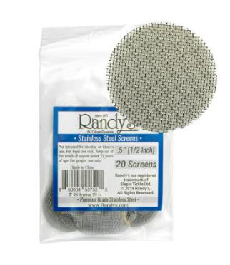 STAINLESS STEEL SCREENS - 20 CT. PACK