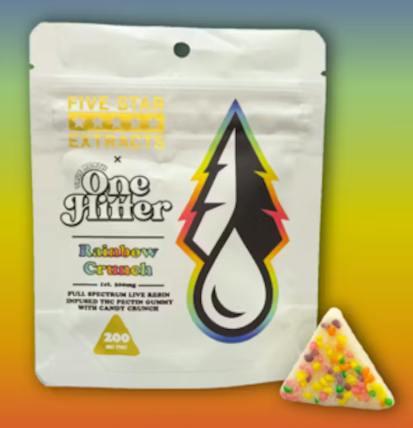 TRUE NORTH - VEGAN 200 MG RESIN- RAINBOW CRUNCH
