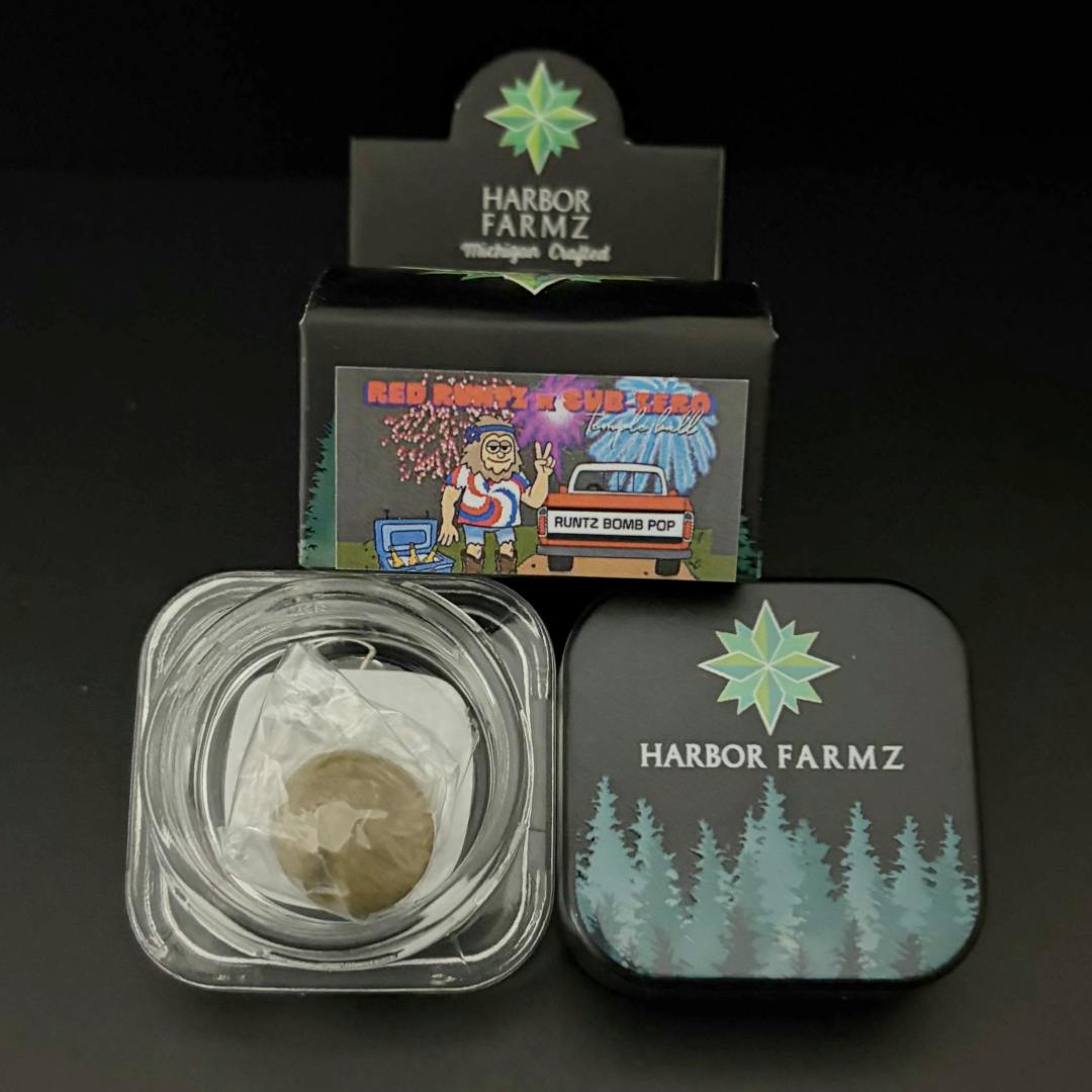 HARBOR FARMZ - 1G TEMPLE BALL - RED RUNTZ X SUB-ZERO