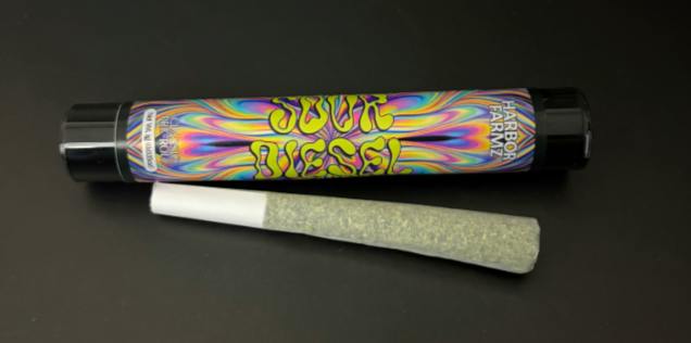 HARBOR FARMZ - 1 G PRE ROLL - SOUR DIESEL