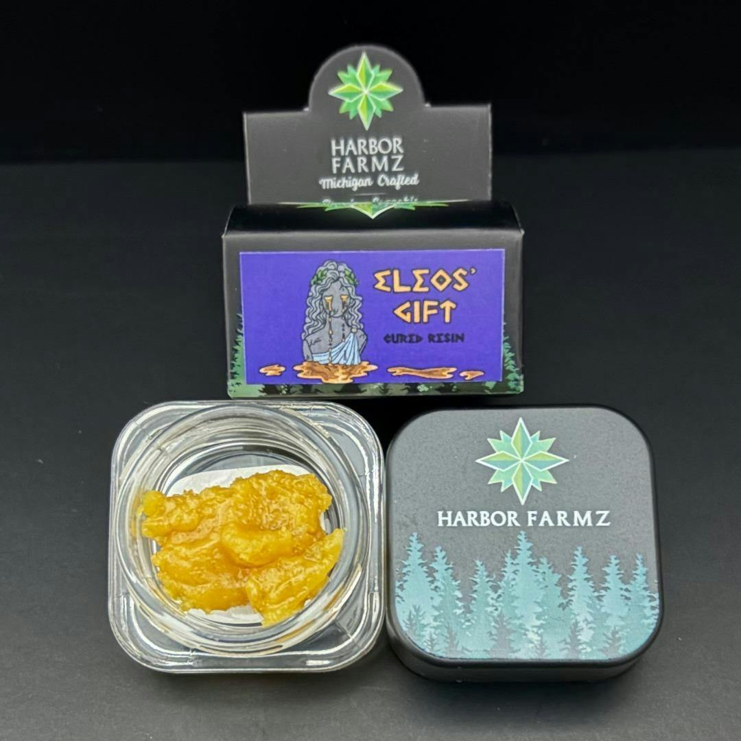 HARBOR FARMZ - 3.5G *BALLER JAR* - CURED RESIN - ELEO'S GIFT