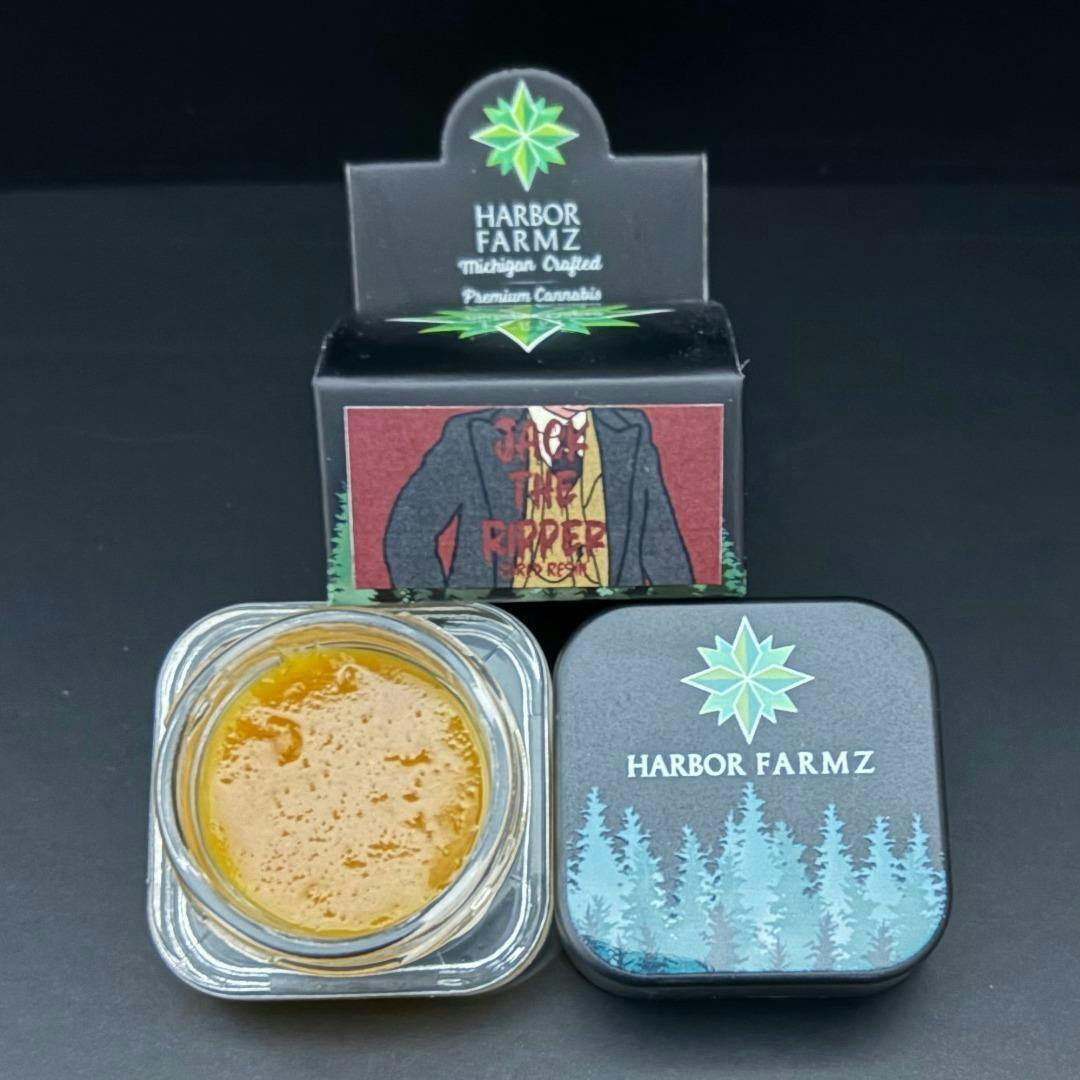 HARBOR FARMZ - 3.5G *BALLER JAR* - CURED RESIN - JACK THE RIPPER