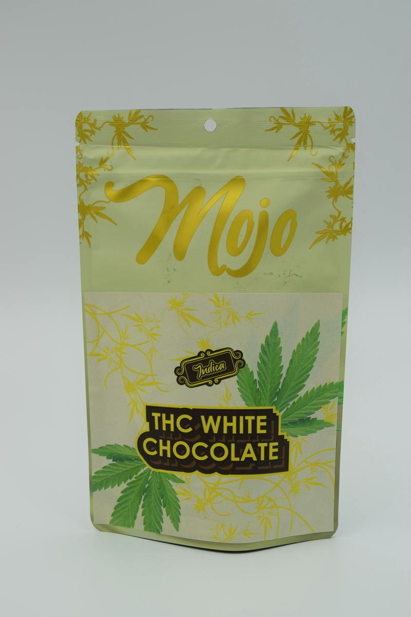 MOJO CHOCOLATES -200 MG - WAKE AND BAKE WHITE CHOCOLATE