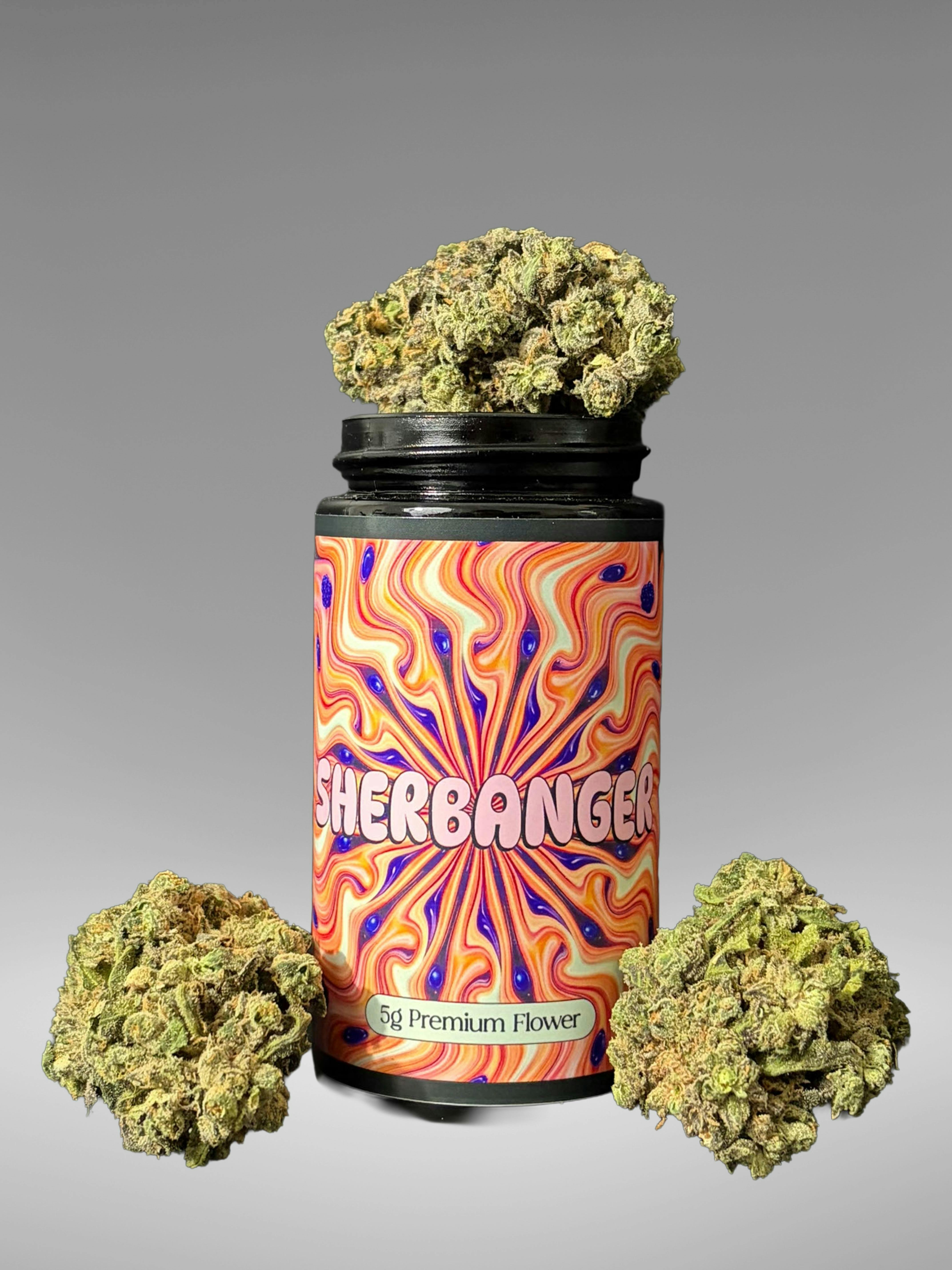 HARBOR FARMZ - PREMIUM 5G PRE-PACKAGED - SHERB BANGER