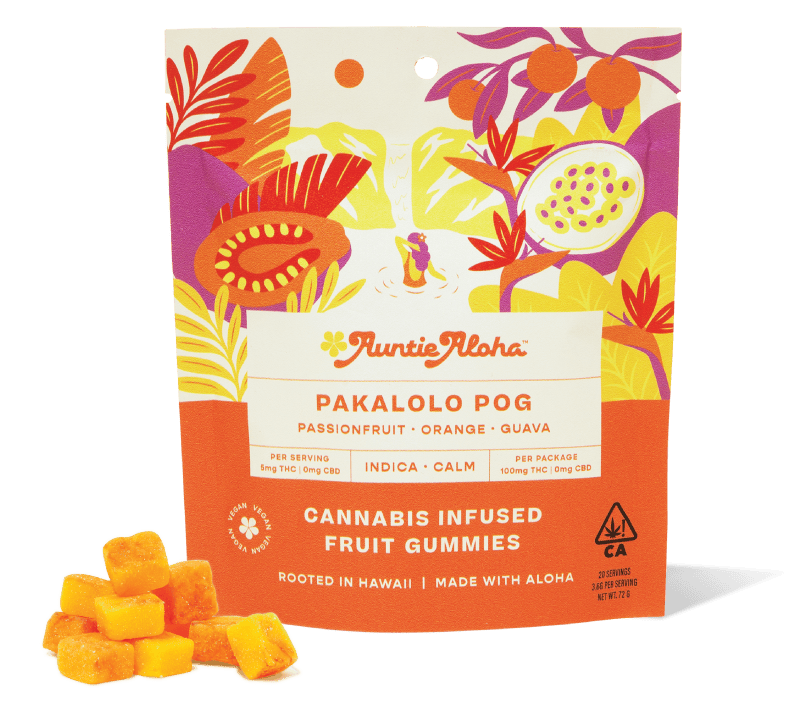 10pc - Pakalolo: Pakalolo POG [I] GUMMIES - 100 mg