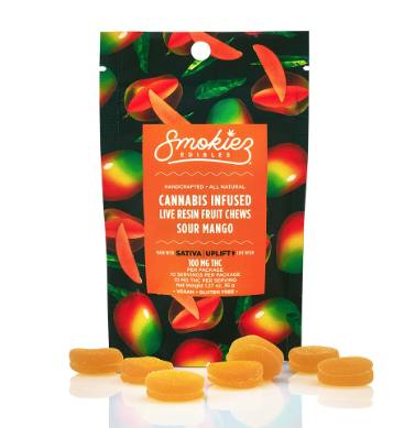 10PC - SOUR: SOUR MANGO [S] LIVE RESIN - 100 mg