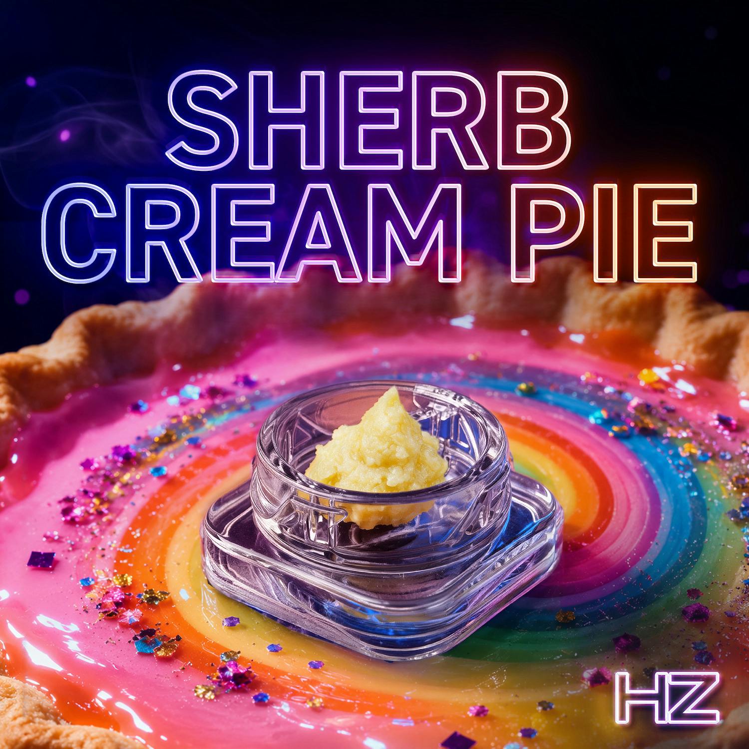 Sherb Cream Pie: Live Rosin Badder