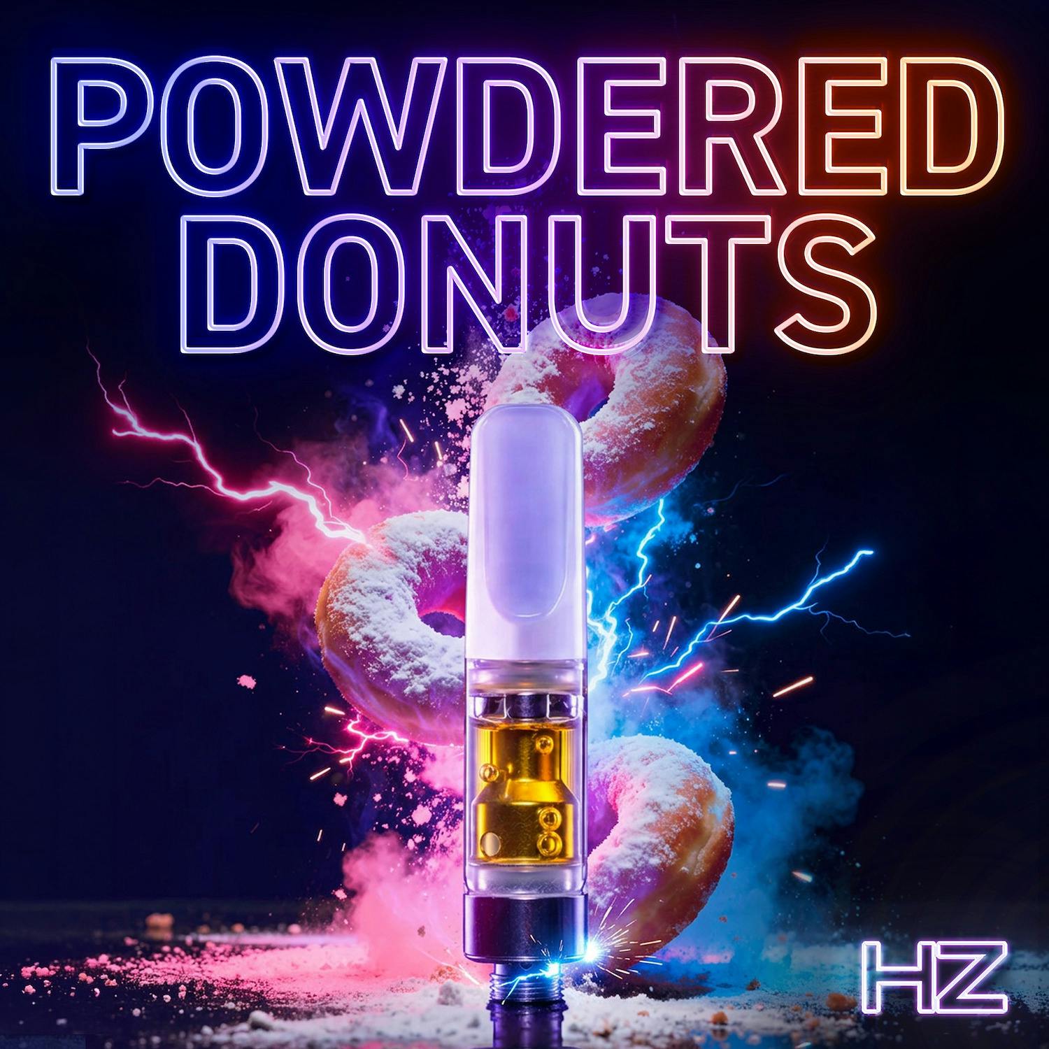 Powdered Donuts: Live Rosin Vape Cartridge