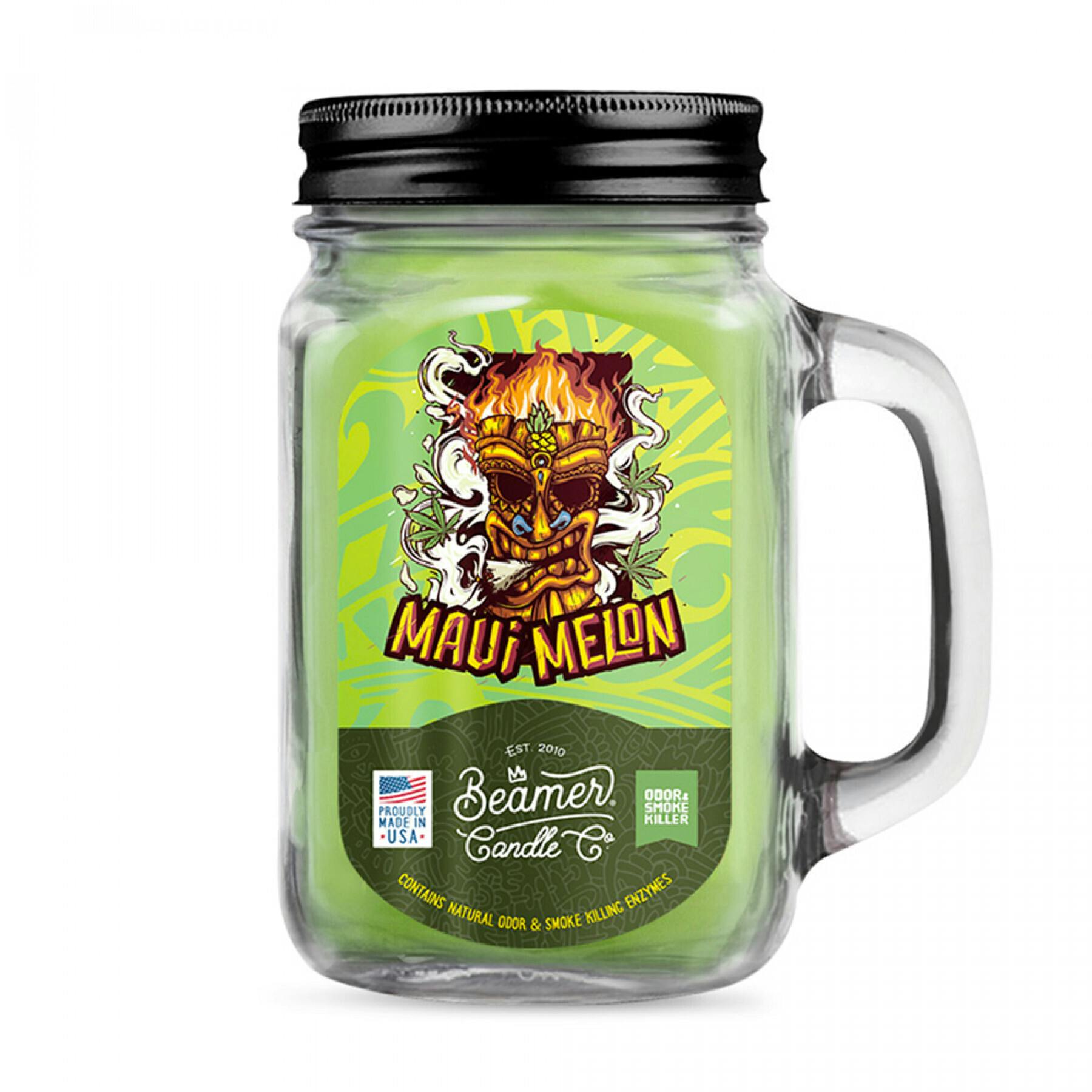 Beamer Candles - Smoke Killer Collection - 12oz - Maui Melon