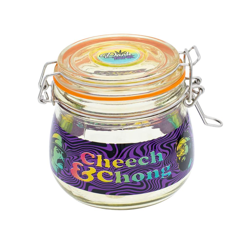 Dank Tank Airtight Glass Jar - Yellow