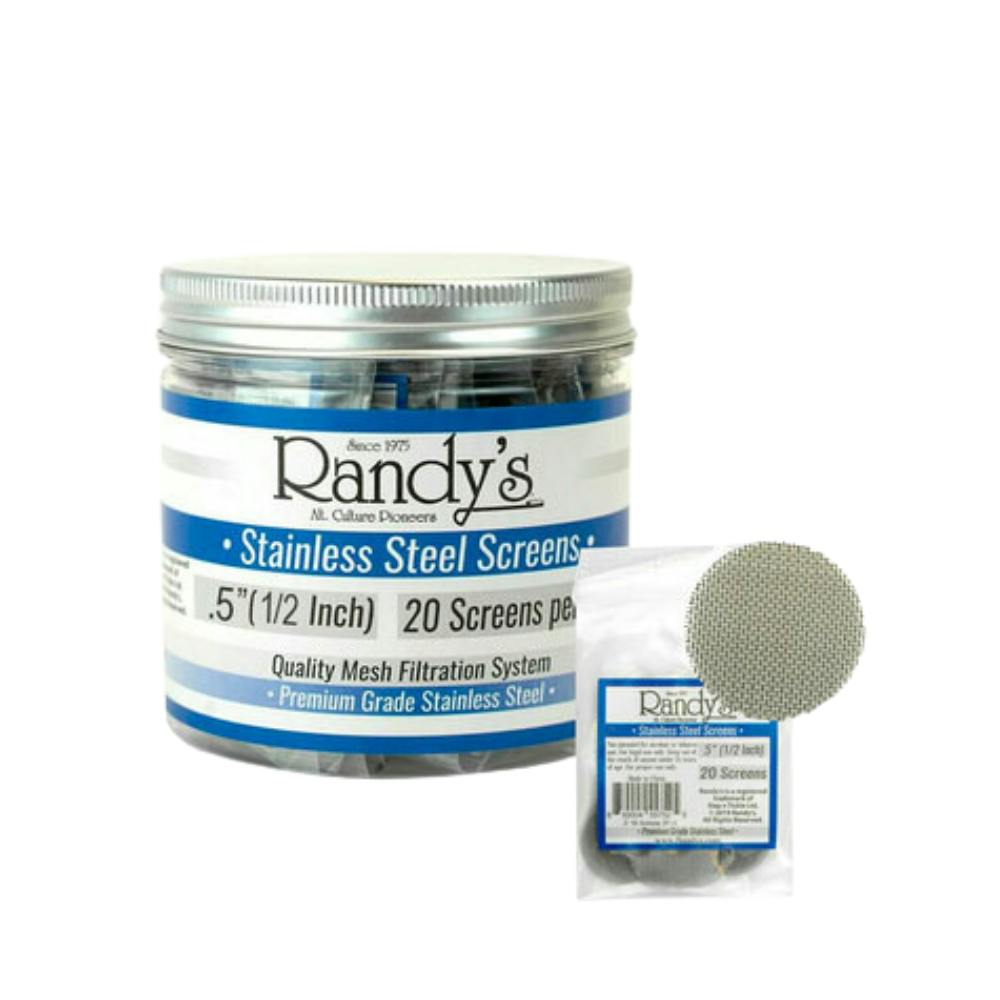 Stainless Steel Screens - .500" - 20pk