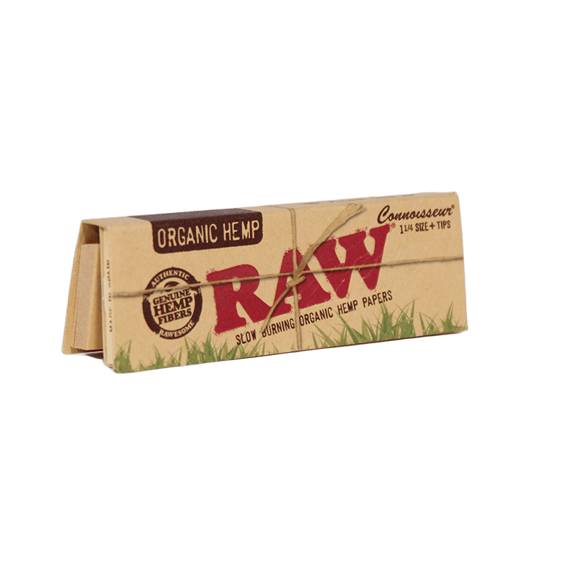 Rolling Papers + Tips - 11/4" - Hemp - Connoisseur