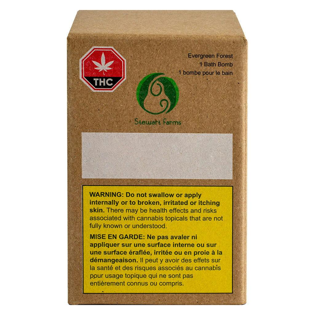 Evergreen Forest CBD Bath Bomb - 130g