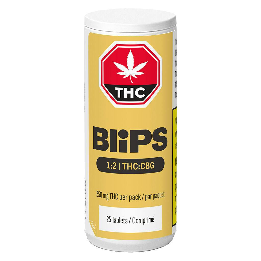 1:2 THC/CBG Tablets - 25 caps