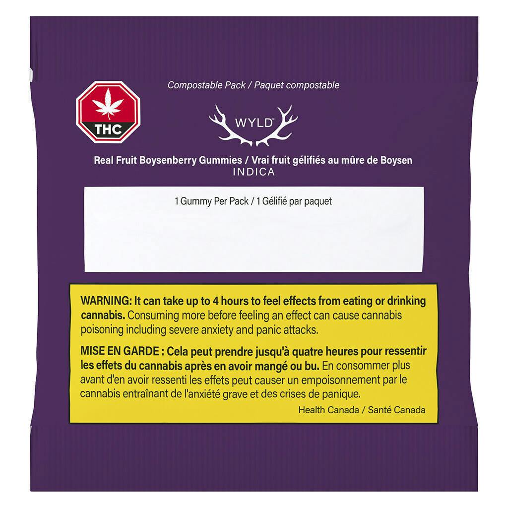 Real Fruit Boysenberry Gummies - 1 Pack