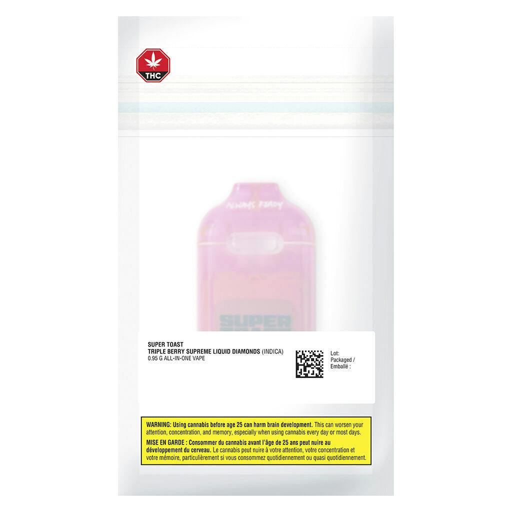 Triple Berry Supreme Liquid Diamonds All-in-One - 0.95g