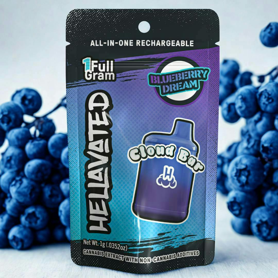 Hellavated: Blueberry Ice - Cloud
