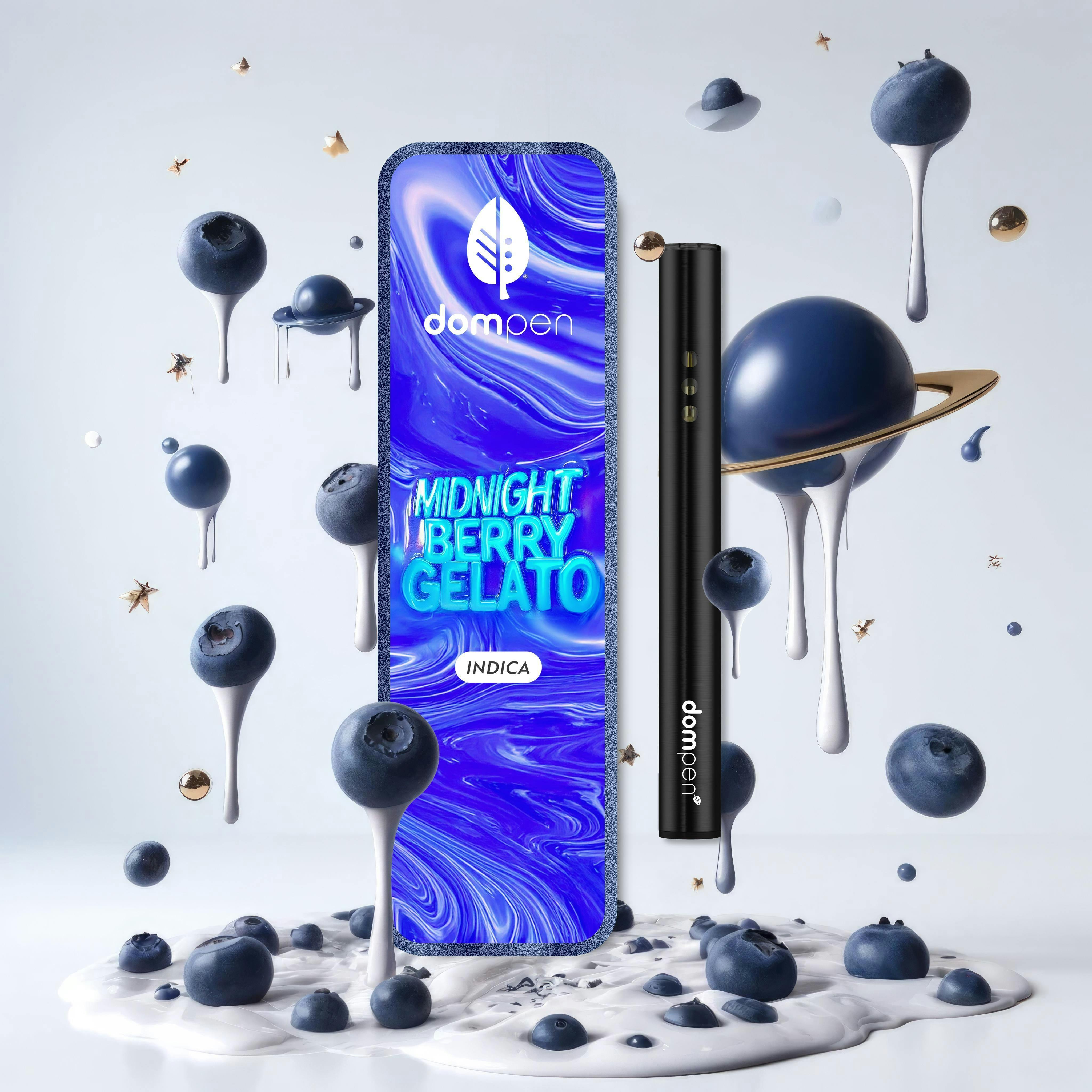 Midnight Berry Gelato Disposable 1g (Indica) | Dompen