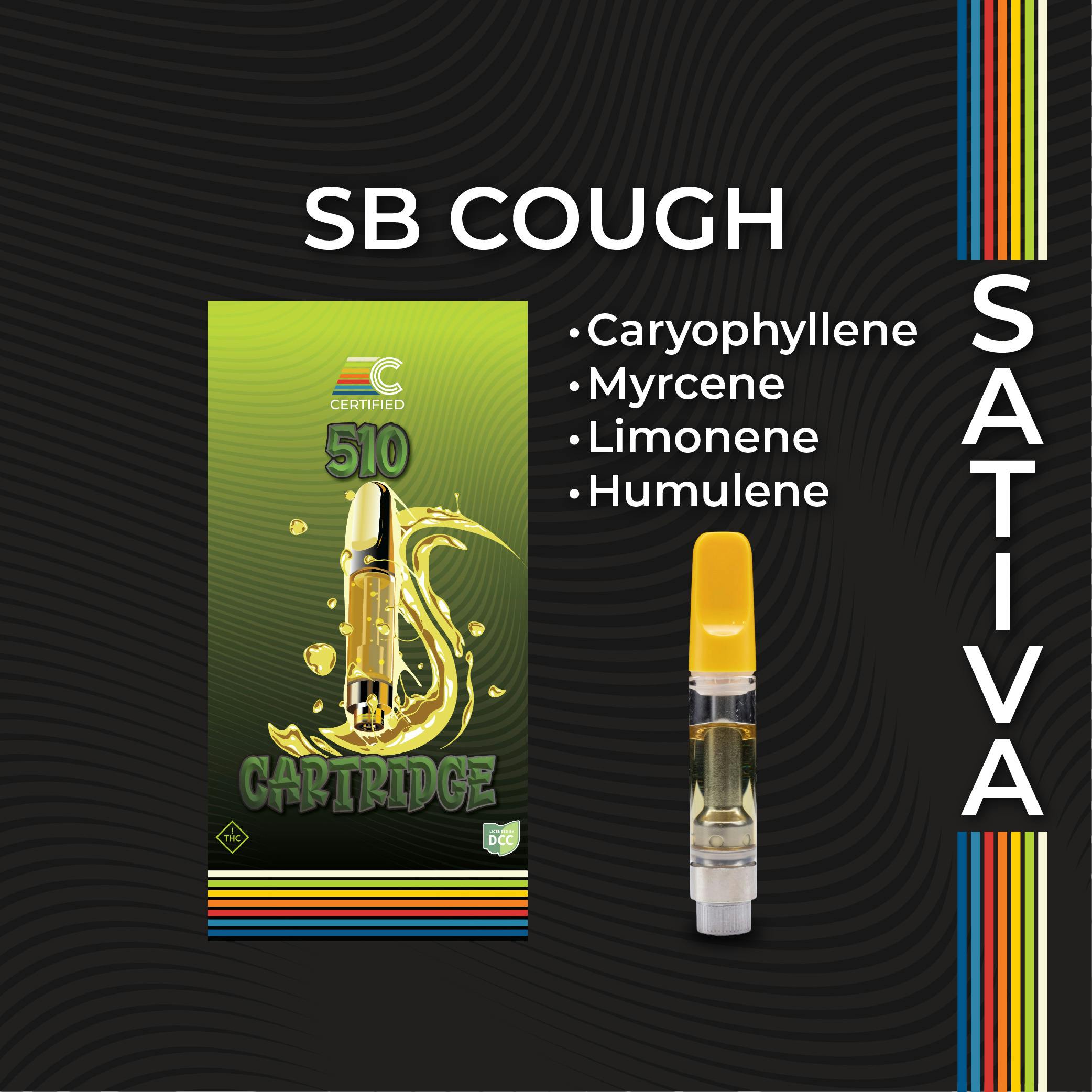 SB Cough Cart 1g (Sativa) | Certified Cultivators