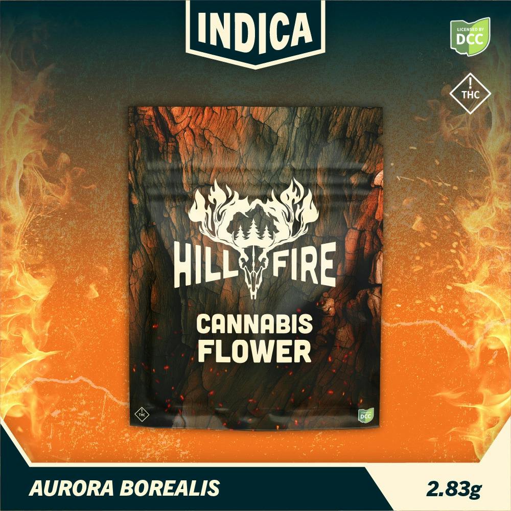 Aurora Borealis 2.83g (Indica) | Hillfire