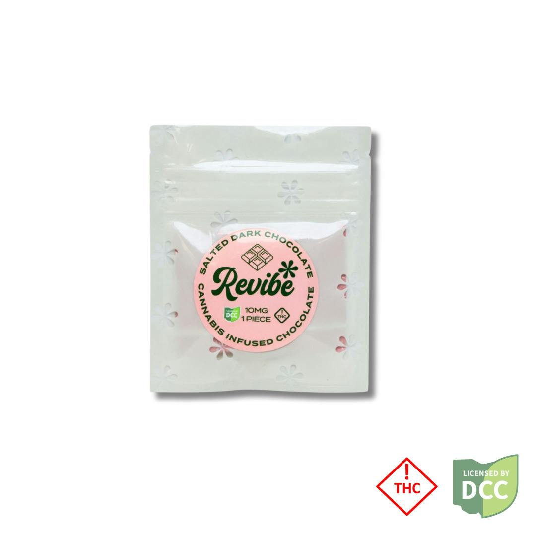 Dark Chocolate with Sea Salt 10mg (Hybrid) | Revibe