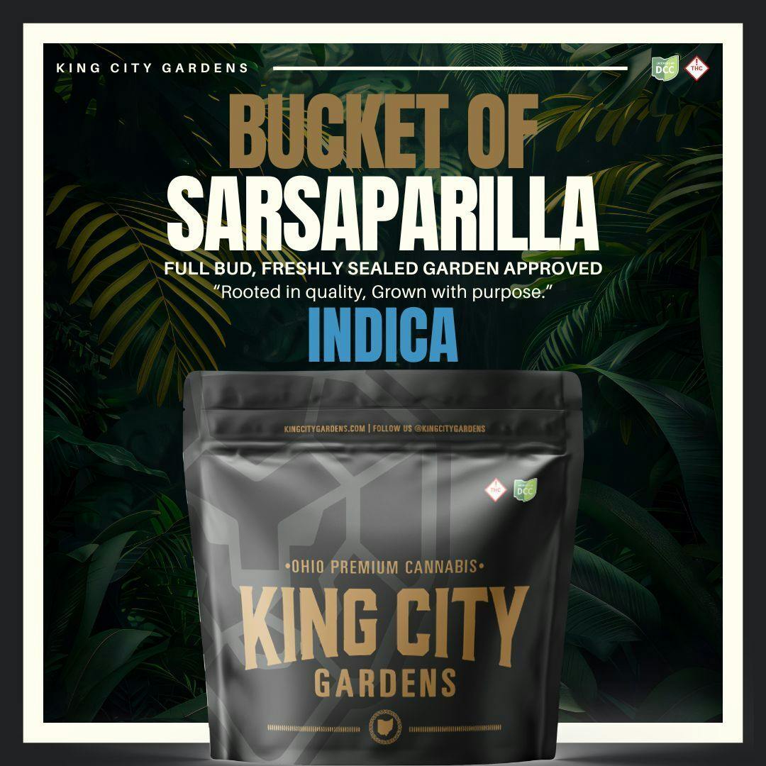 Bucket of Sarsaparilla Smalls 2.83g (Indica) | King City Gardens