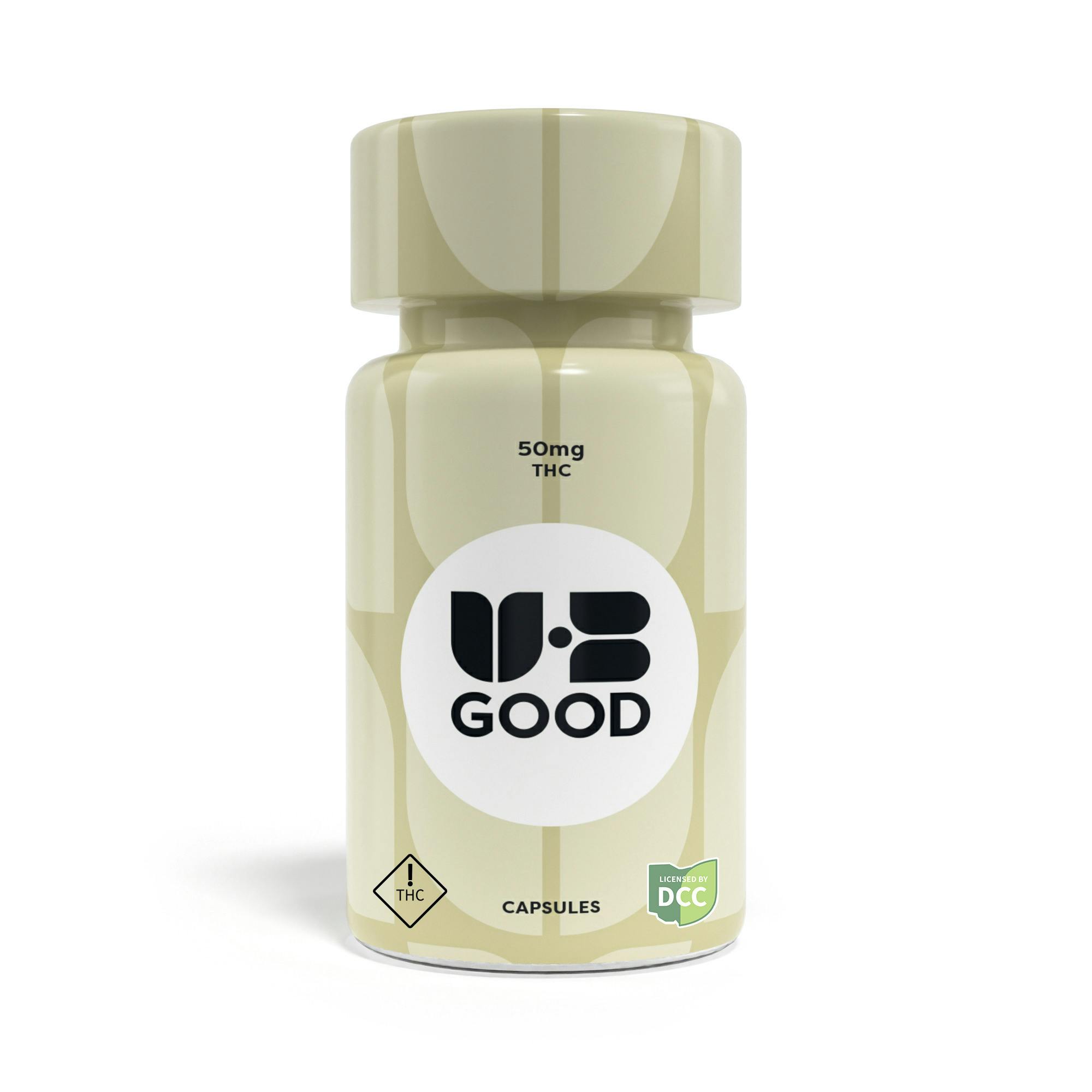 THC Relief Capsules 550mg (Hybrid) | UB GOOD
