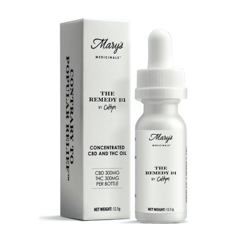 MARY'S MEDICINAL THE REMEDY 1:1 CBD:THC TINCTURE
