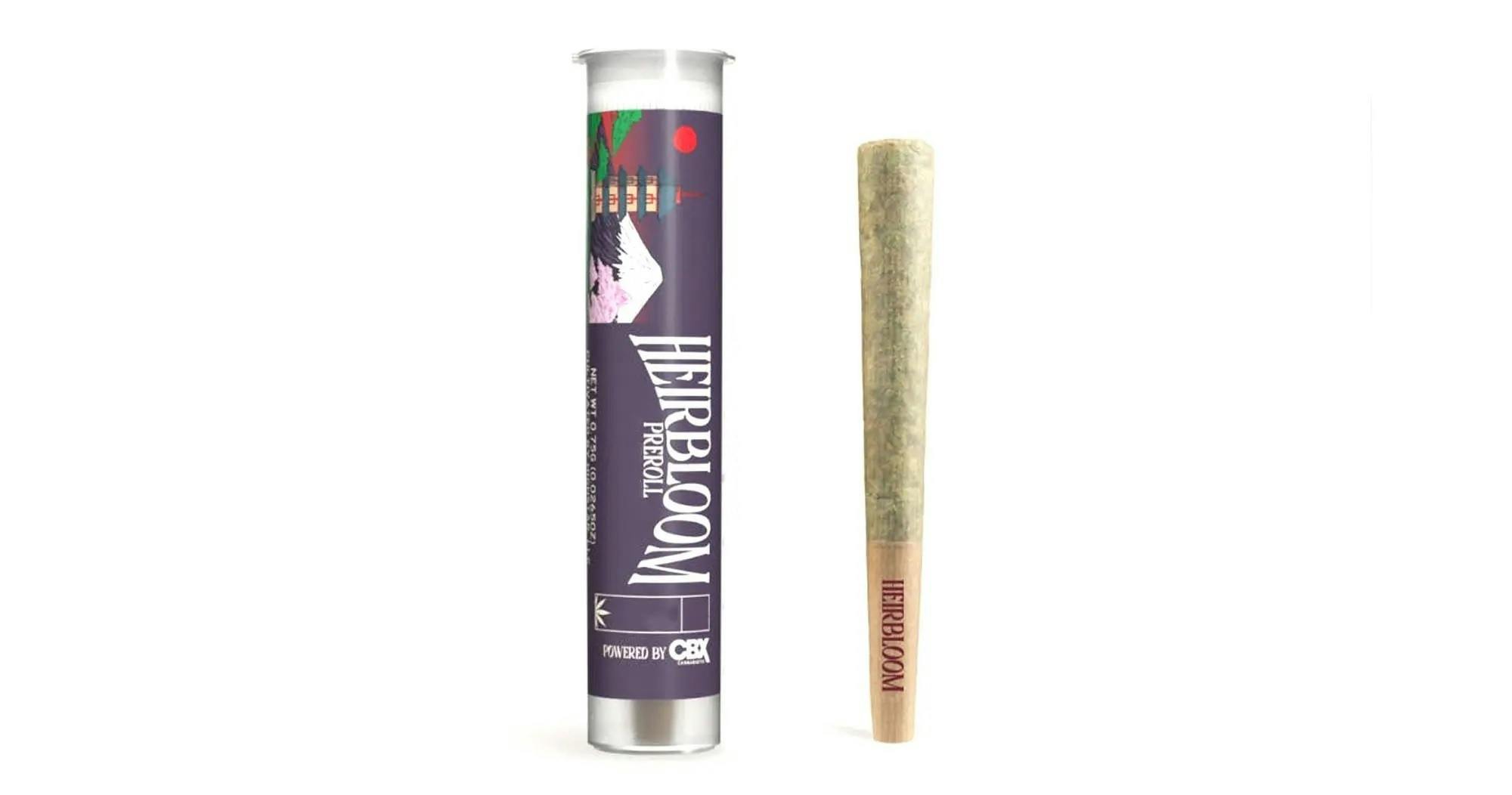 HEIRBLOOM BLUEBERRY 0.75G PREROLL