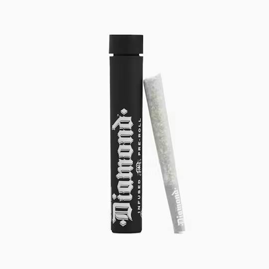 HEAVY HITTERS X GREENLINE BLOCK BERRY 1G INFUSED PREROLL
