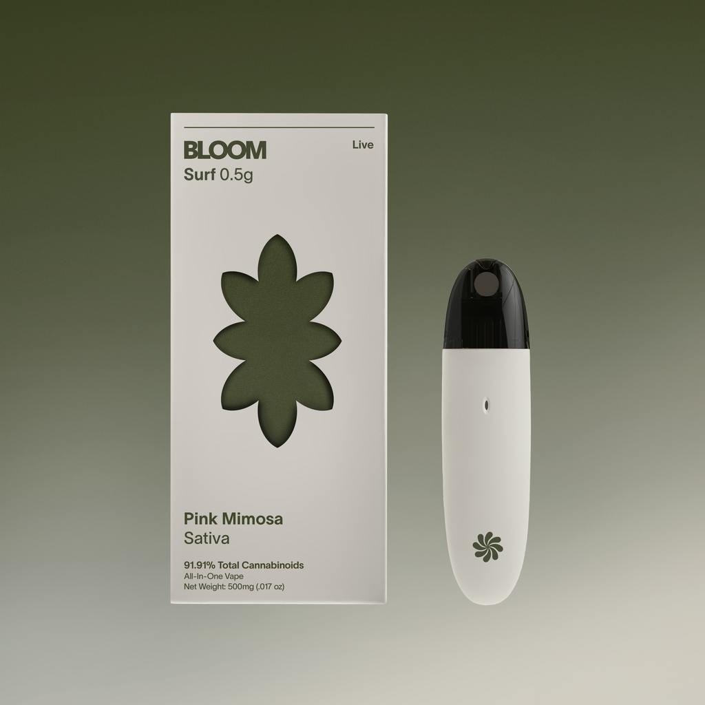 BLOOM | PINK MIMOSA 1G LIVE RESIN DISPOSABLE