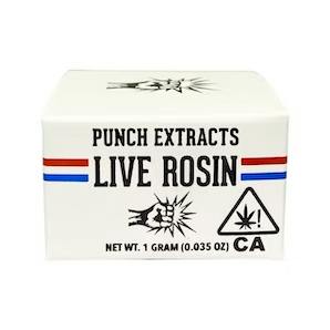 PUNCH EXTRACTS BLUE PAPAYA T2 1G LIVE ROSIN BADDER