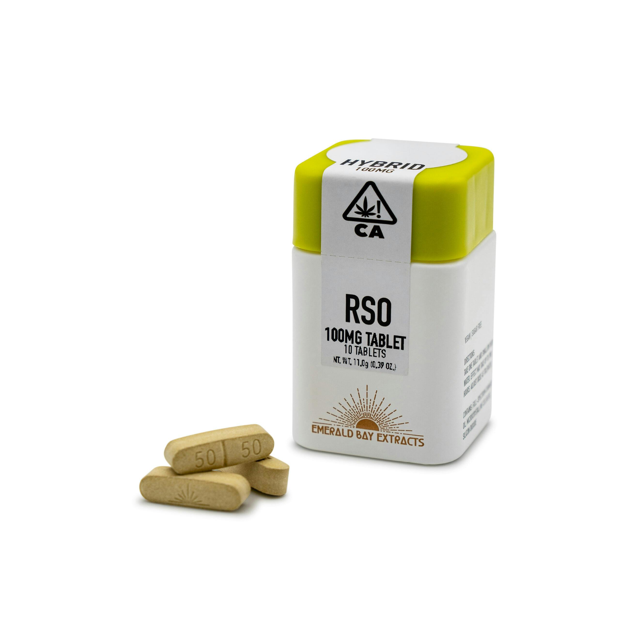 EMERALD BAY | ALMOND MOCHI 100MG RSO TABLETS