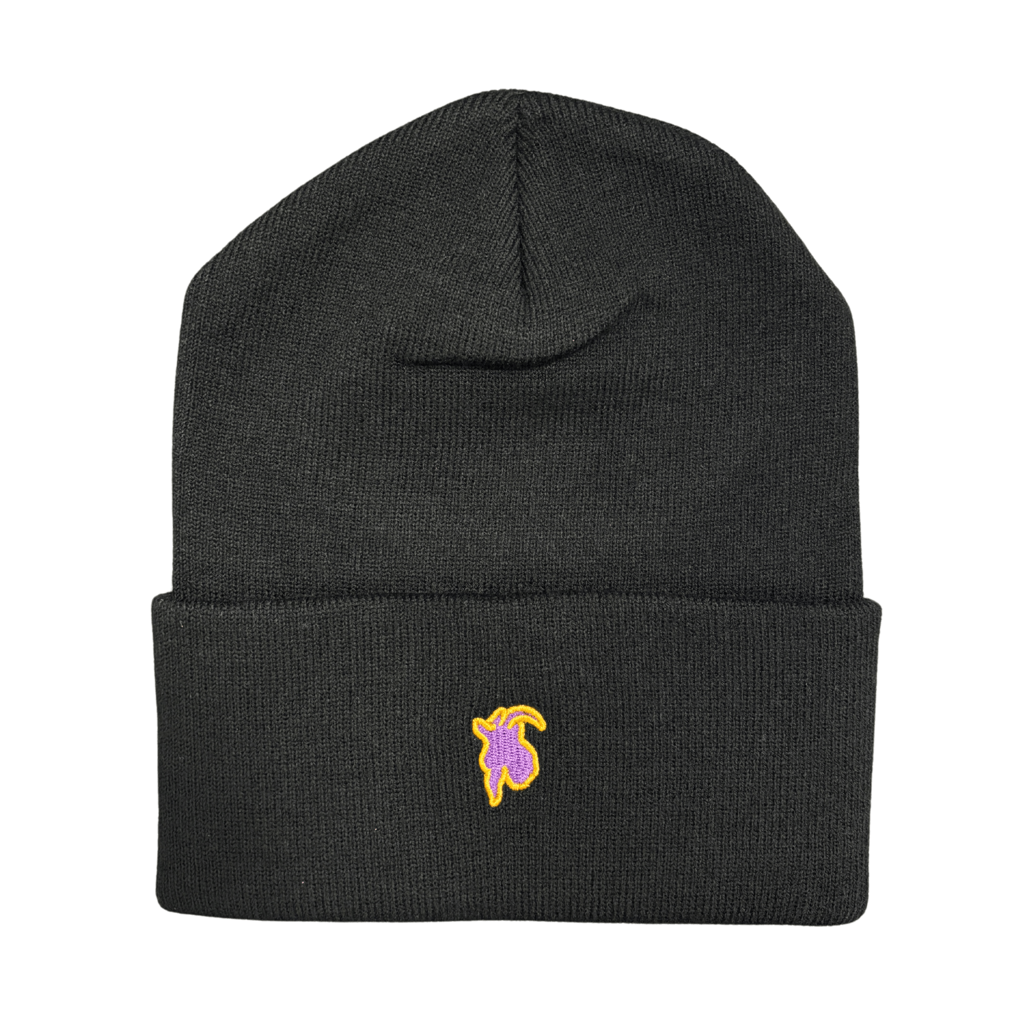 GOAT GLOBAL | PURPLE GOAT LOGO BEANIE