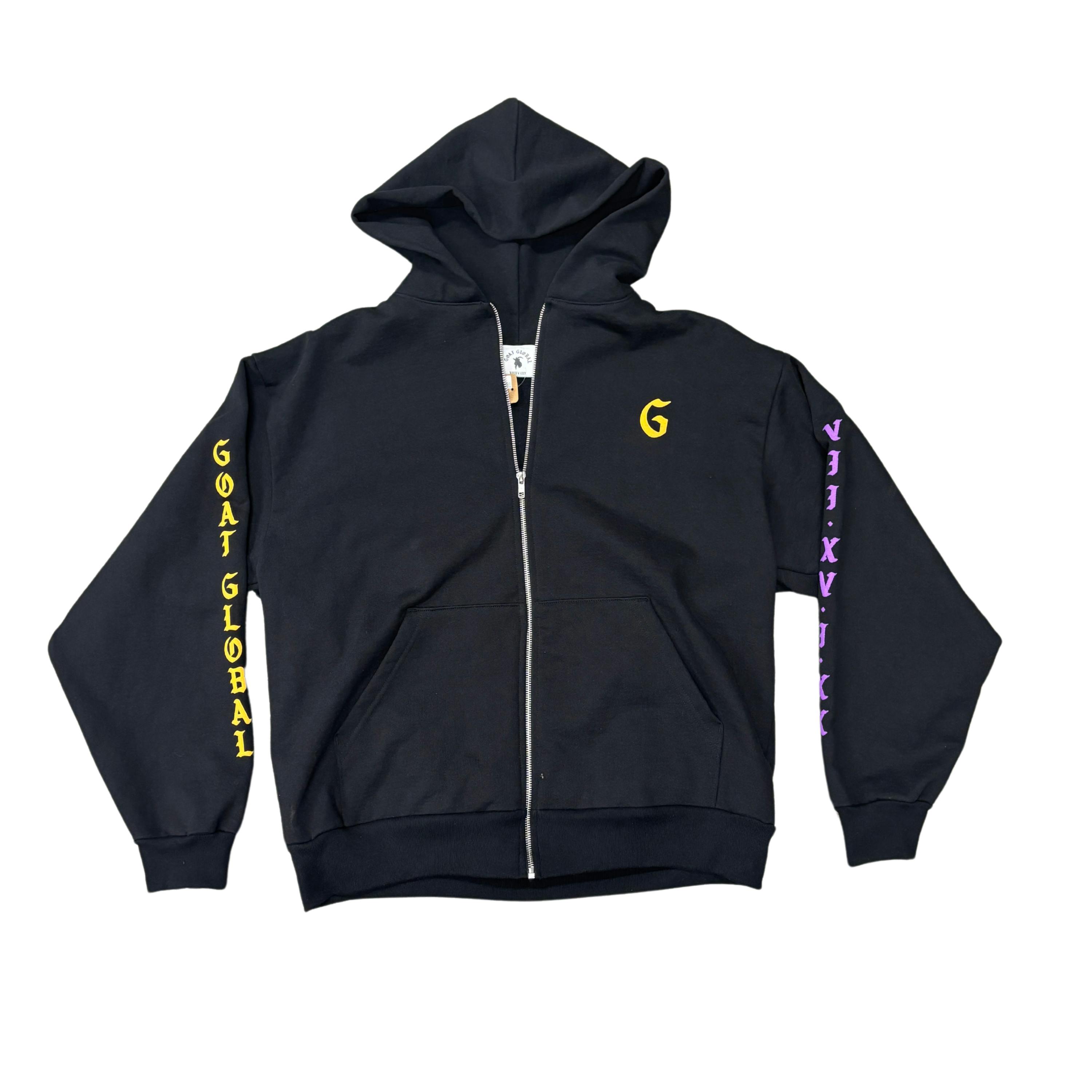 GOAT GLOBAL | PY GOAT LOGO ZIP UP MEDIUM
