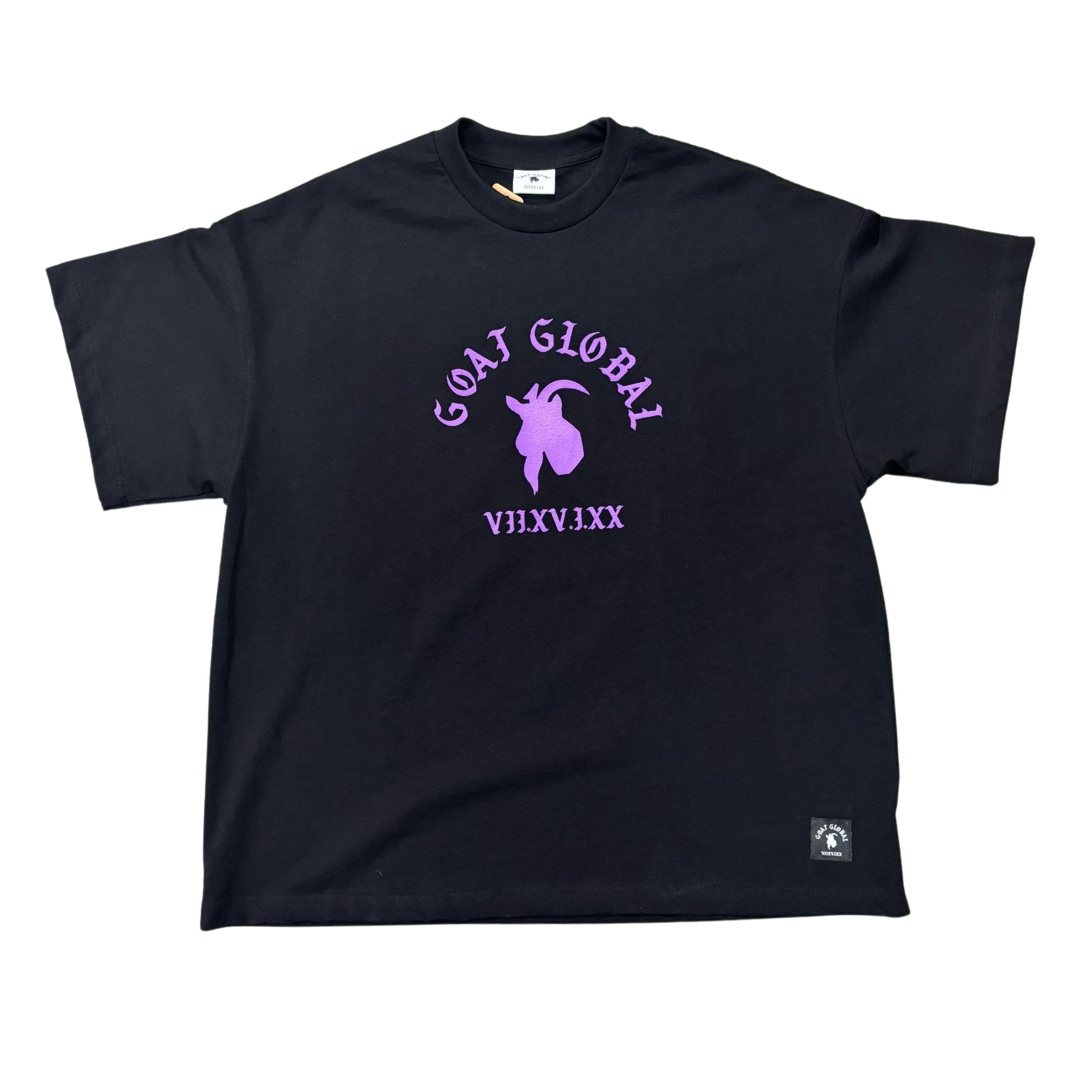 GOAT GLOBAL | PURPLE GOAT LOGO SHIRT MEDIUM