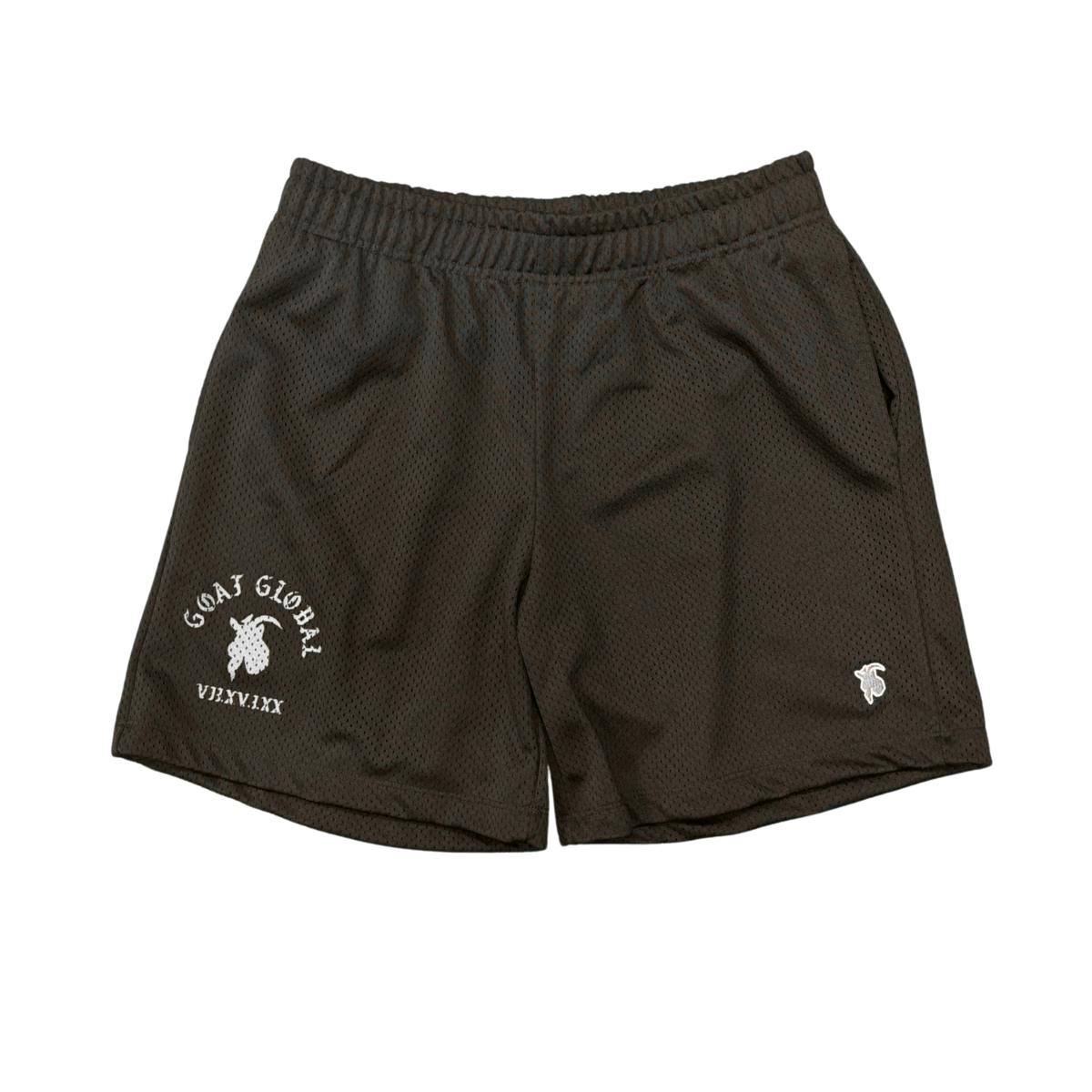 GOAT GLOBAL | WHITE GOAT PRO SHORTS MEDIUM