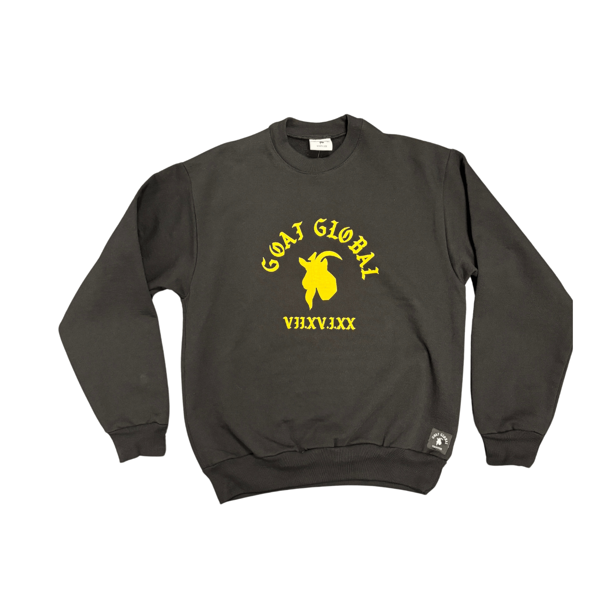 GOAT GLOBAL | YELLOW GOAT CREWNECK LARGE