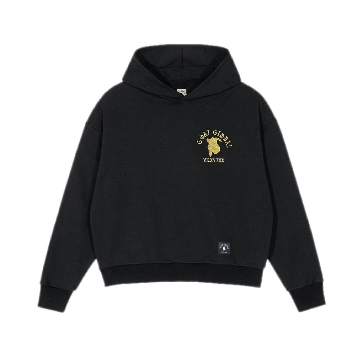 GOATYARD HOODIE | OLIVE PATCH - Large