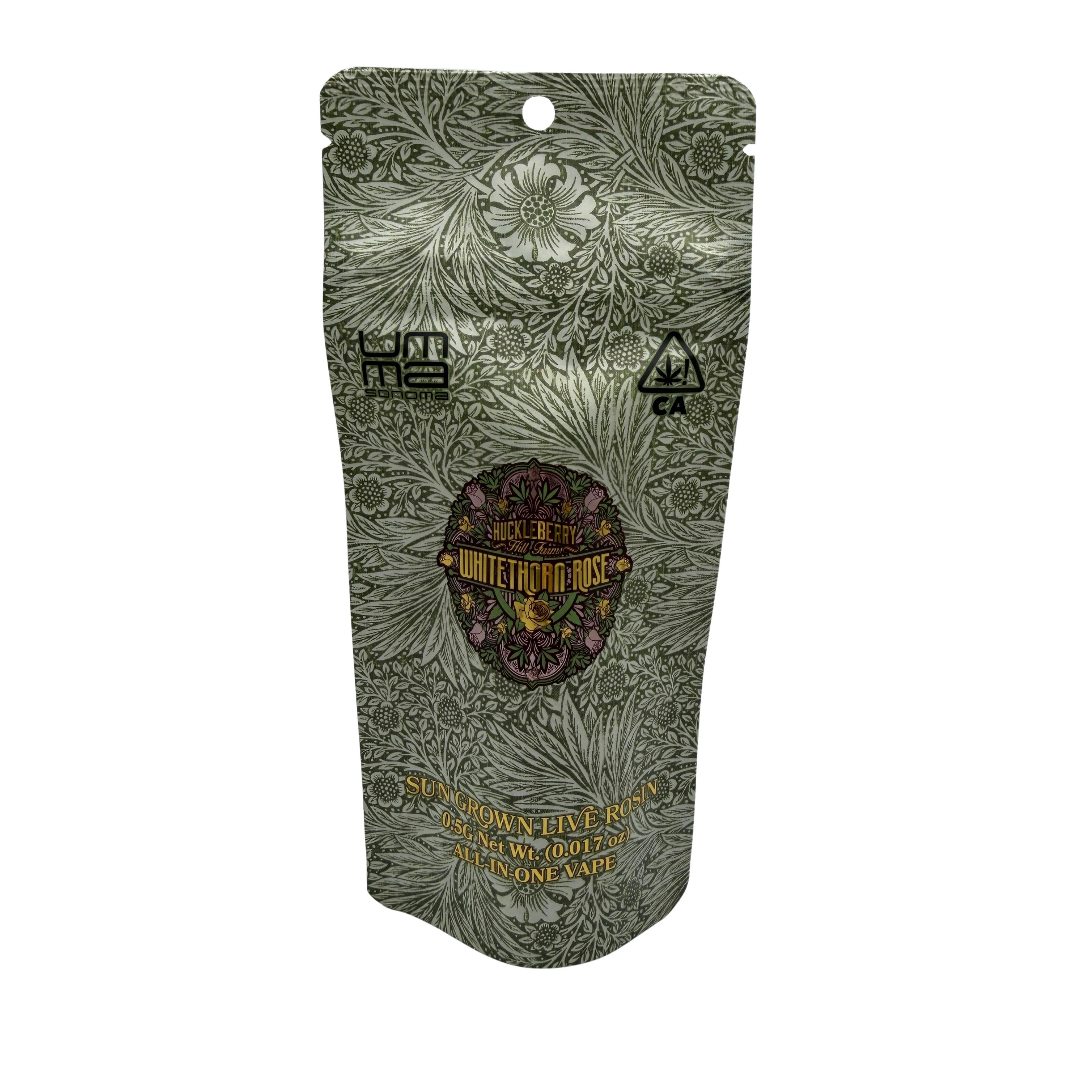 WHITETHORN ROSE 0.5G LIVE ROSIN AIO