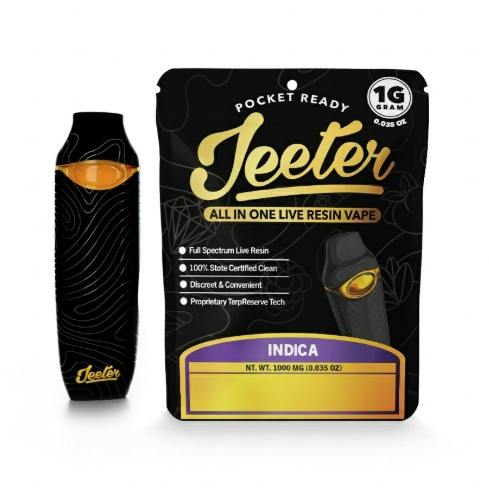 JEETER DONNY BURGER 1G LIVE RESIN AIO
