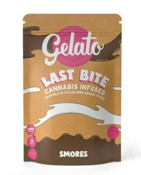 GELATO SMORES LAST BITE CONES 100MG