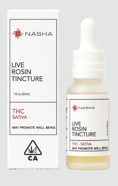 NASHA LIVE ROSIN SATIVA "PURPLE JACK" 1000MG TINCTURE