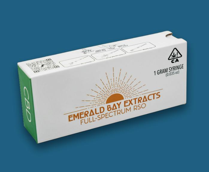 EMERALD BAY EXTRACTS HIGH CBD 24:1 VALENTINE X 1G RSO SYRINGE