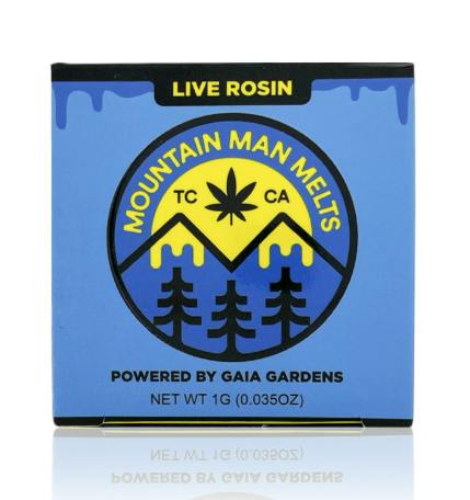 MOUNTAIN MAN MELTS PINEAPPLE PASSION 1G LIVE ROSIN