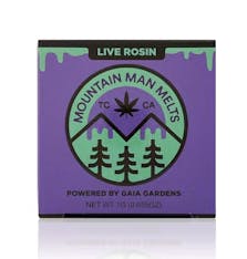 MOUNTAIN MAN MELTS GRAPE BUBBLEGUM 1G LIVE ROSIN